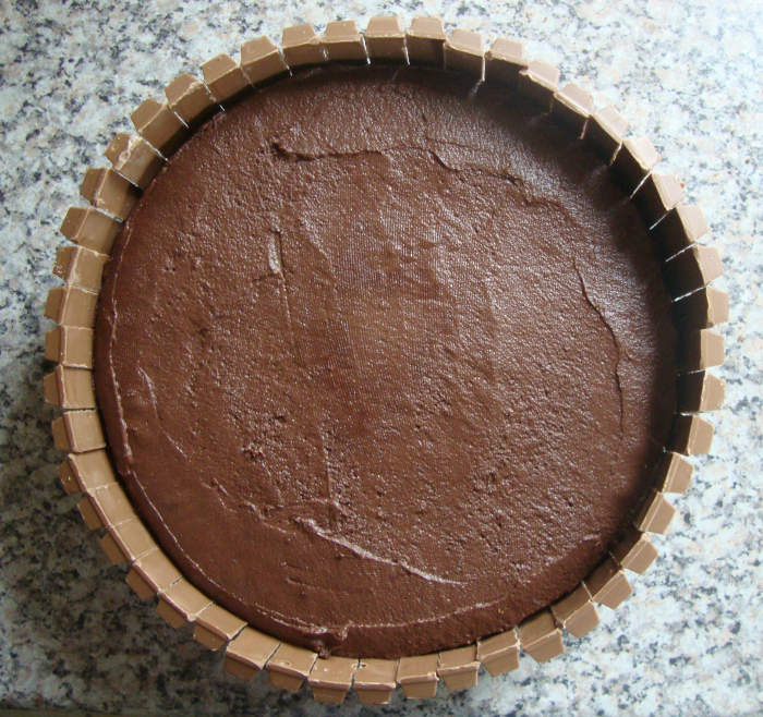 KitKat chocolade taart